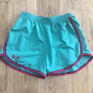 Under Armor running shorts